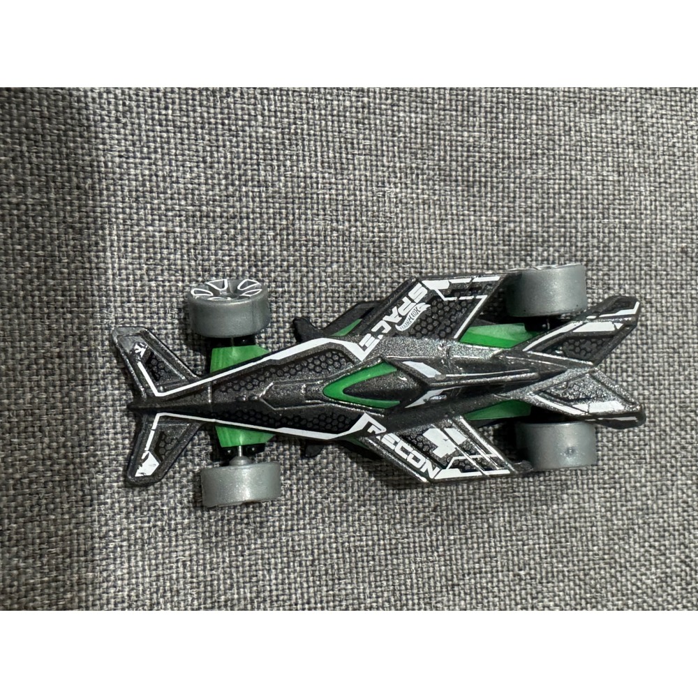 Hot Wheels Space Recon Die-Cast Car Black Green 2009 Mattel X0119